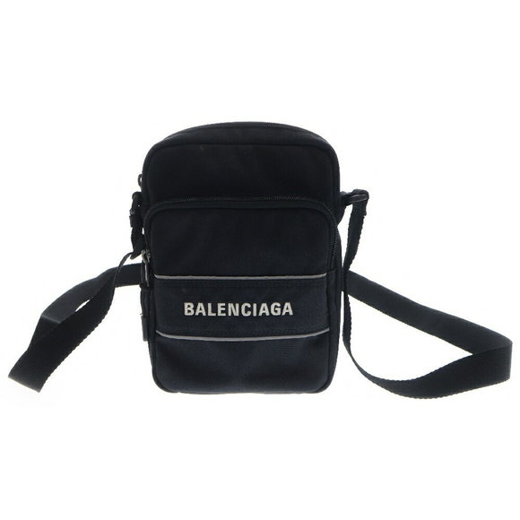 Balenciaga Bag SPORT Messenger Black Embroidery GOLF Shoulder - Picture 1 of 5